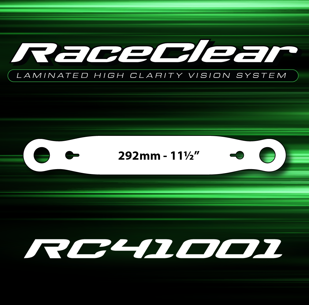thumbnail image 2 of Racing Optics Laminated Tear Offs - 3-Pack (9 Sleeves Of 10) - RCI 10205C, Clear, IMCA 2 of 5
