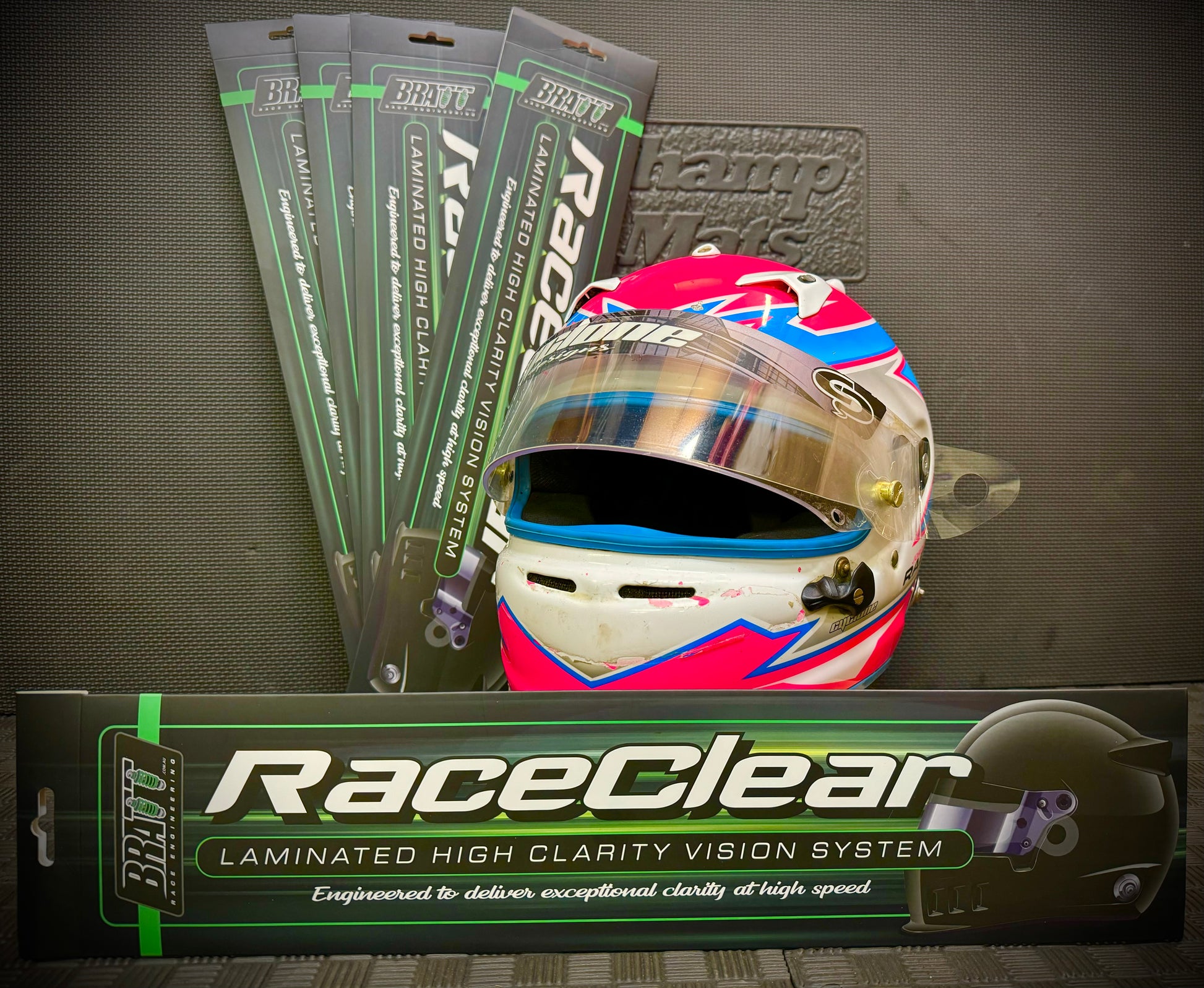 RaceClear - RC41014 Laminated Tear Off Pack 4x10 (Arai GP7) – Bratt ...