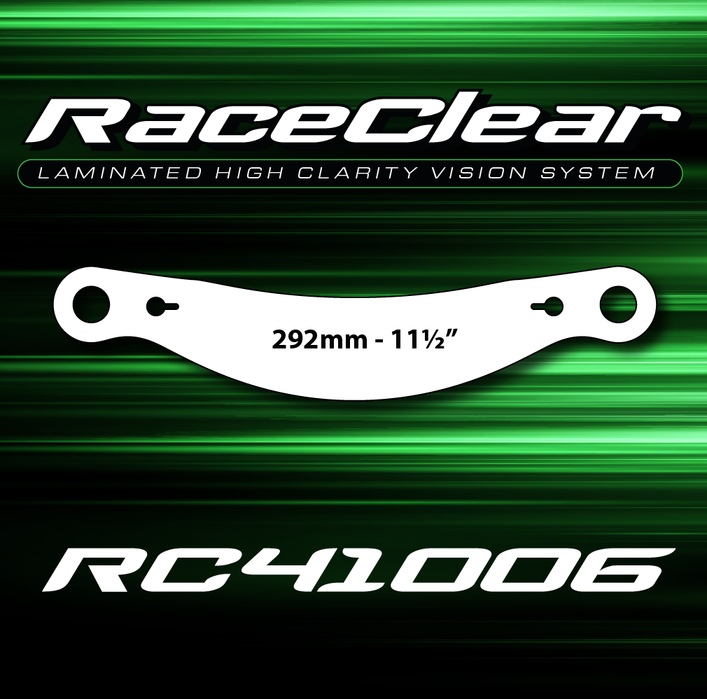 RaceClear - RC41006 Laminated Tear Off Pack 4x10