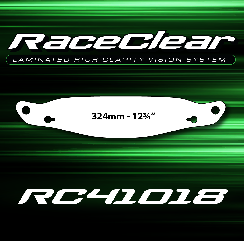 RaceClear - RC41018 Laminated Tear Off Pack 4x10